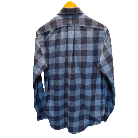 Ralph Lauren Blue Label Men’s Flannel SZ Medium P-P 22-1/2” L-32” - Picture 2 of 3